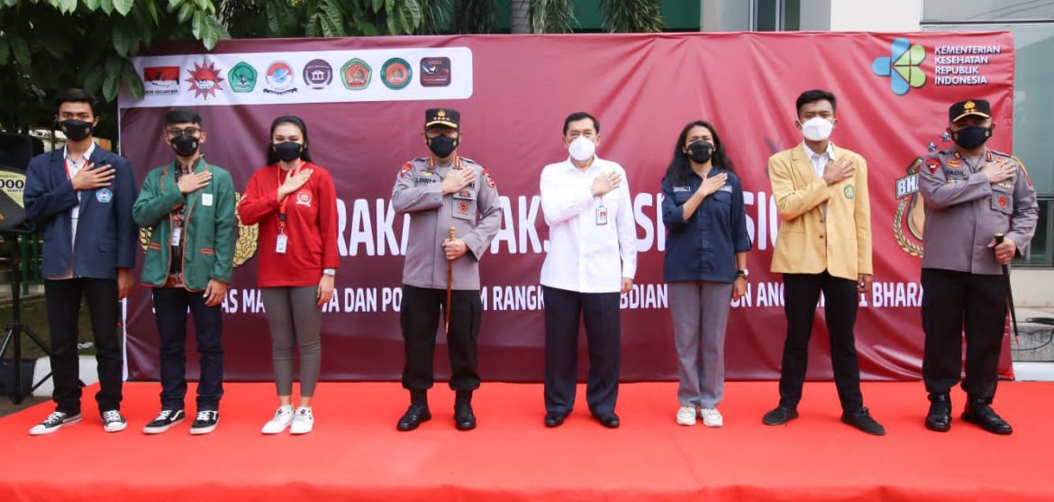 30 Tahun Mengabdi, Alumni Akpol 91 Dan BEM Nusantara Gencarkan Vaksinasi