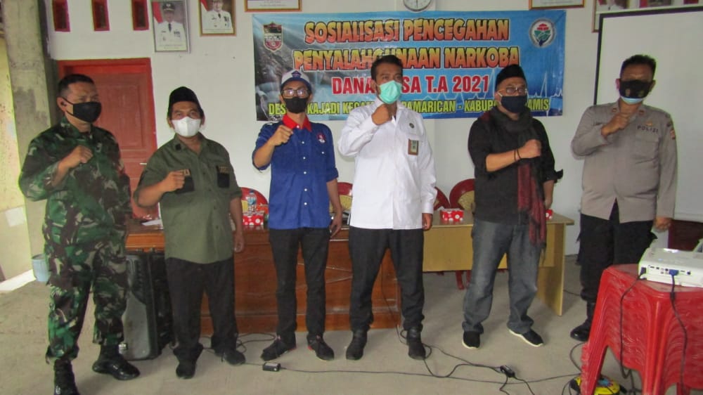 Gandeng BNN dan KPA, Pemdes Sukajadi Laksanakan Sosialisasi Bahaya Narkoba dan Aids