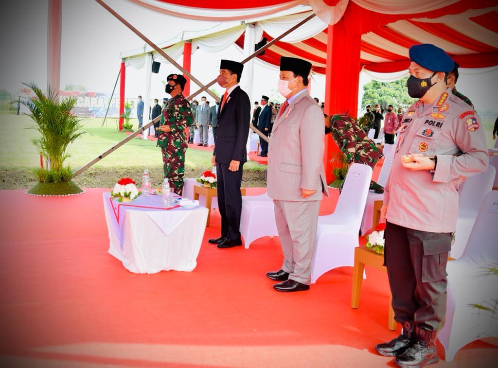 Presiden Pimpin Upacara Penetapan Komponen Cadangan Tahun 2021