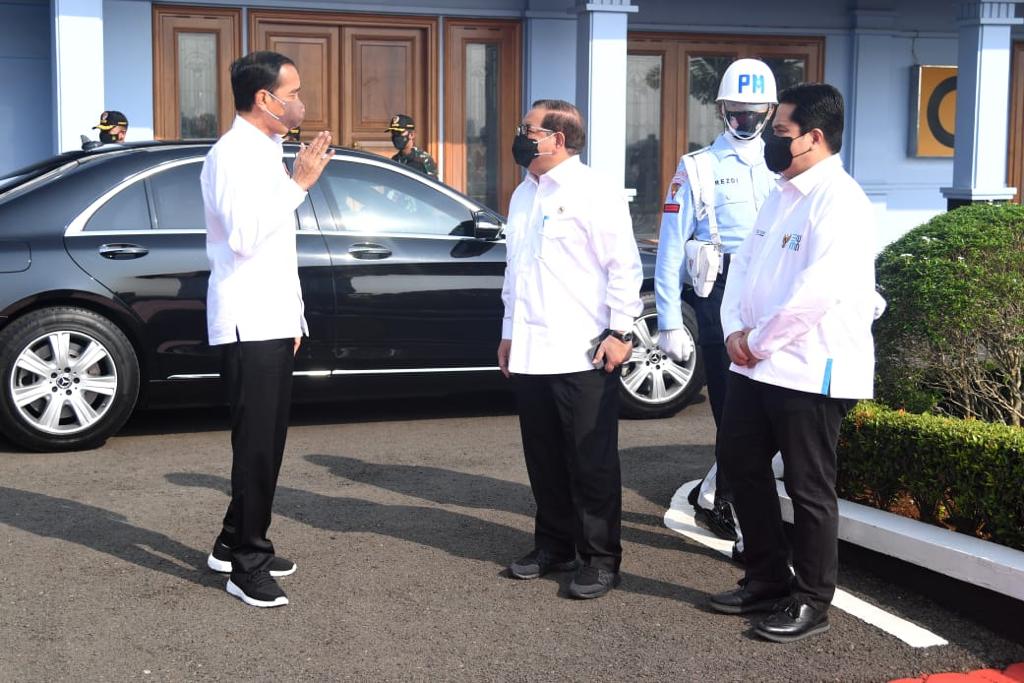 Ke Jawa Timur, Presiden Groundbreaking Pabrik Smelter