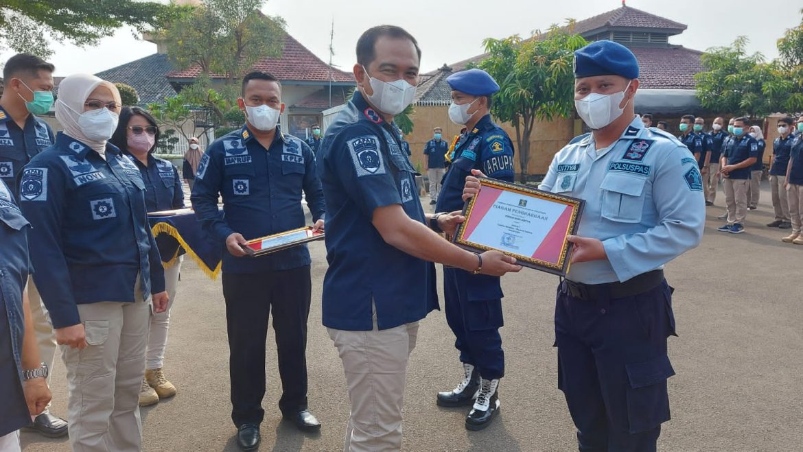 Tingkatkan Kualitas Pengamanan, Lapas Pemuda Kelas II A Tangerang Gelar Pelatihan Bongkar Pasang Senjata