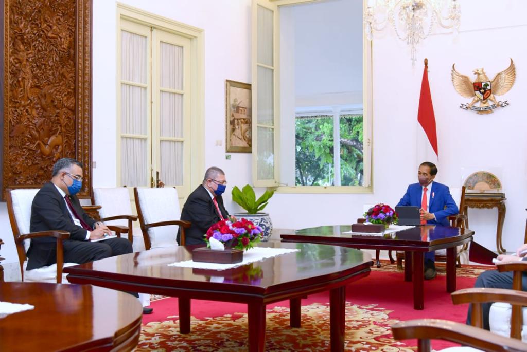 Presiden Menerima Kunjungan Kehormatan Menlu Malaysia