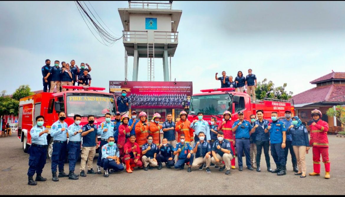 Gandeng BPBD Kota Tangerang, Lapas Pemuda Kelas IIA Tangerang Laksanakan Pelatihan Penanggulangan Kebakaran