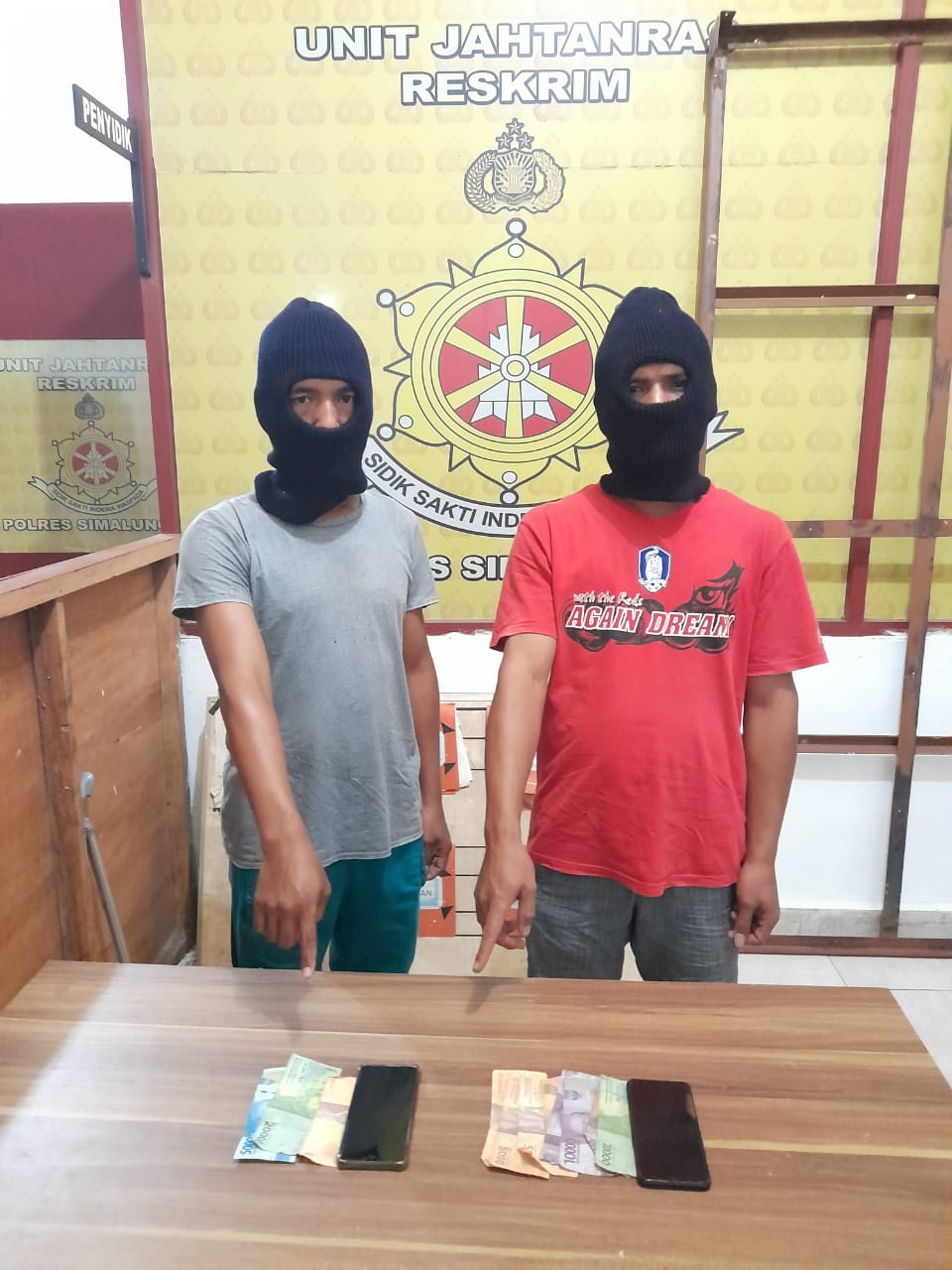 PENAMPUNG NOMOR TEBAK ANGKA DIAMANKAN SAT RESKRIM POLRES SIMALUNGUN