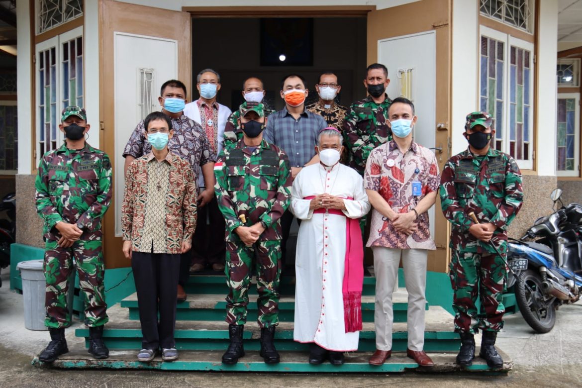 Dorong Capaian Vaksinasi, Pangdam XII/Tpr Ajak Kerja Sama Tokoh Agama
