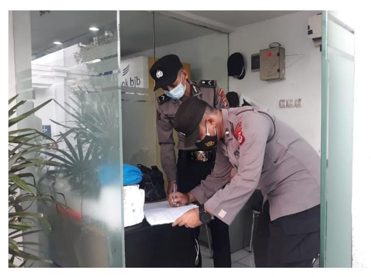 Unit Pam Obvit Sat Samapta Polres Ciamis Patroli ke Sejumlah Obyek Vital di Wilayah Ciamis