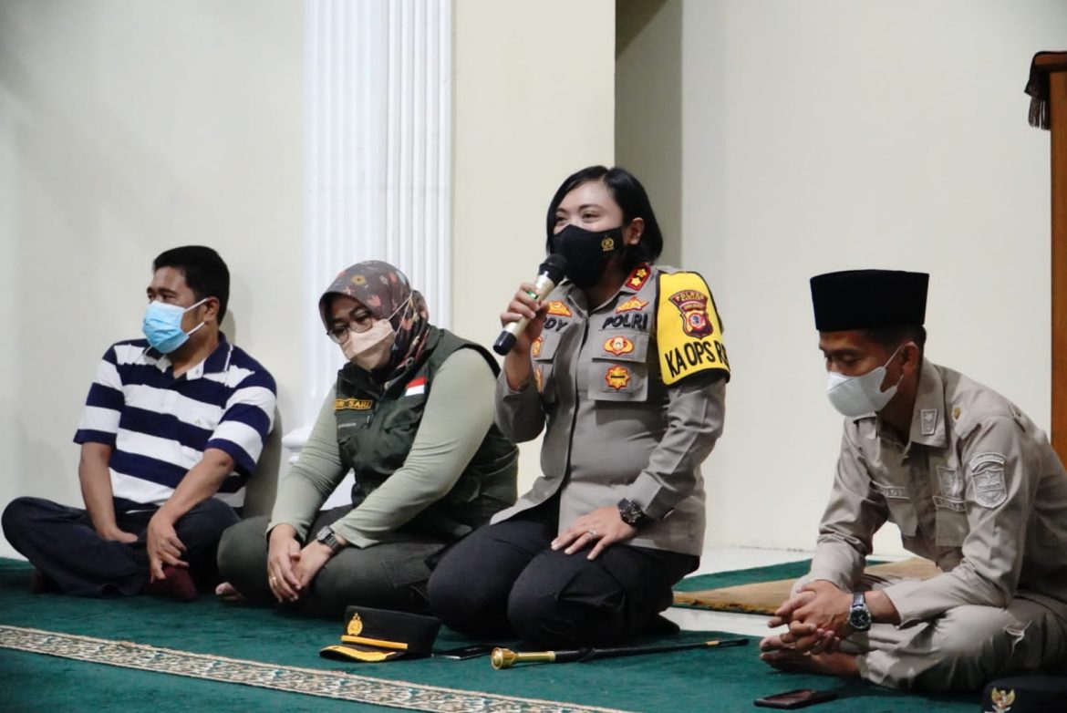 Dosis Pertama Sudah Capai 71%, Polres Banjar Beserta Instansi Terkait Terus Tingkatkan Capaian Vaksin Melalui DKM Bergerak