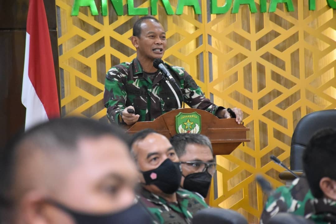 Pangdam Jaya Memimpin Kegiatan Focus Group Discussion (FGD) Renstra Kodam Jaya TA 2020 S.D 2024
