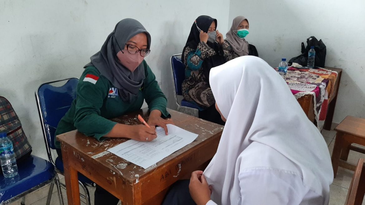 Dokkes Polres Ciamis Gelar Gerai Vaksinasi Presisi Targetkan 500 Pelajar di MAN Maparah Panjalu