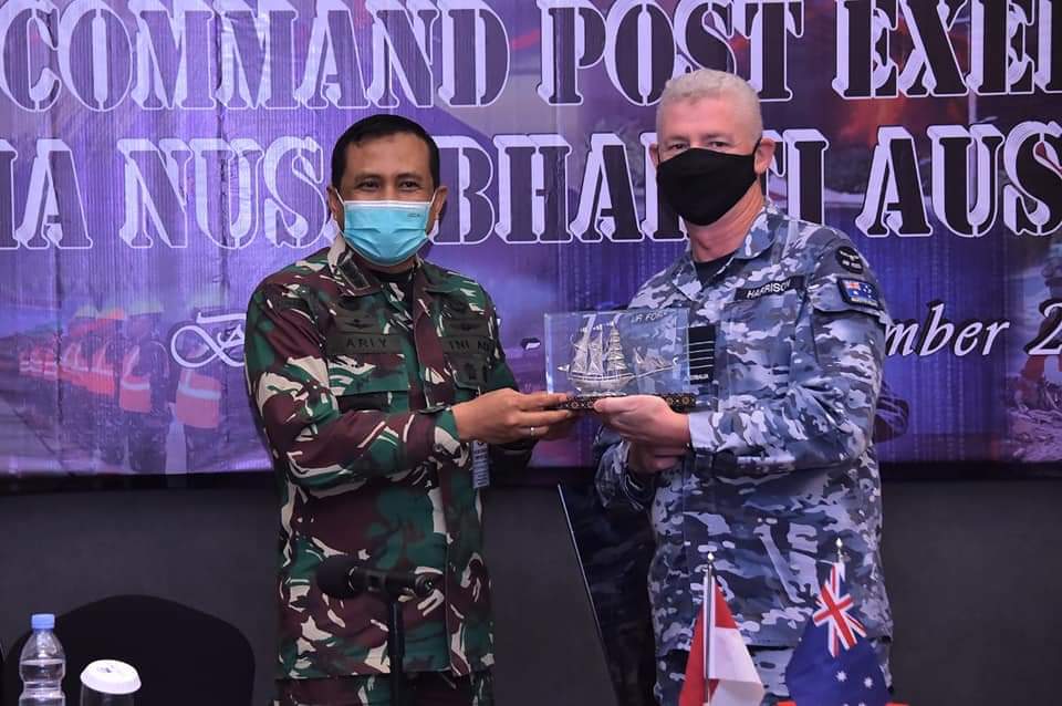 Paban VII/Latma Sops TNI Tutup Latihan Bersama Nusa Bhakti Ausindo 2021