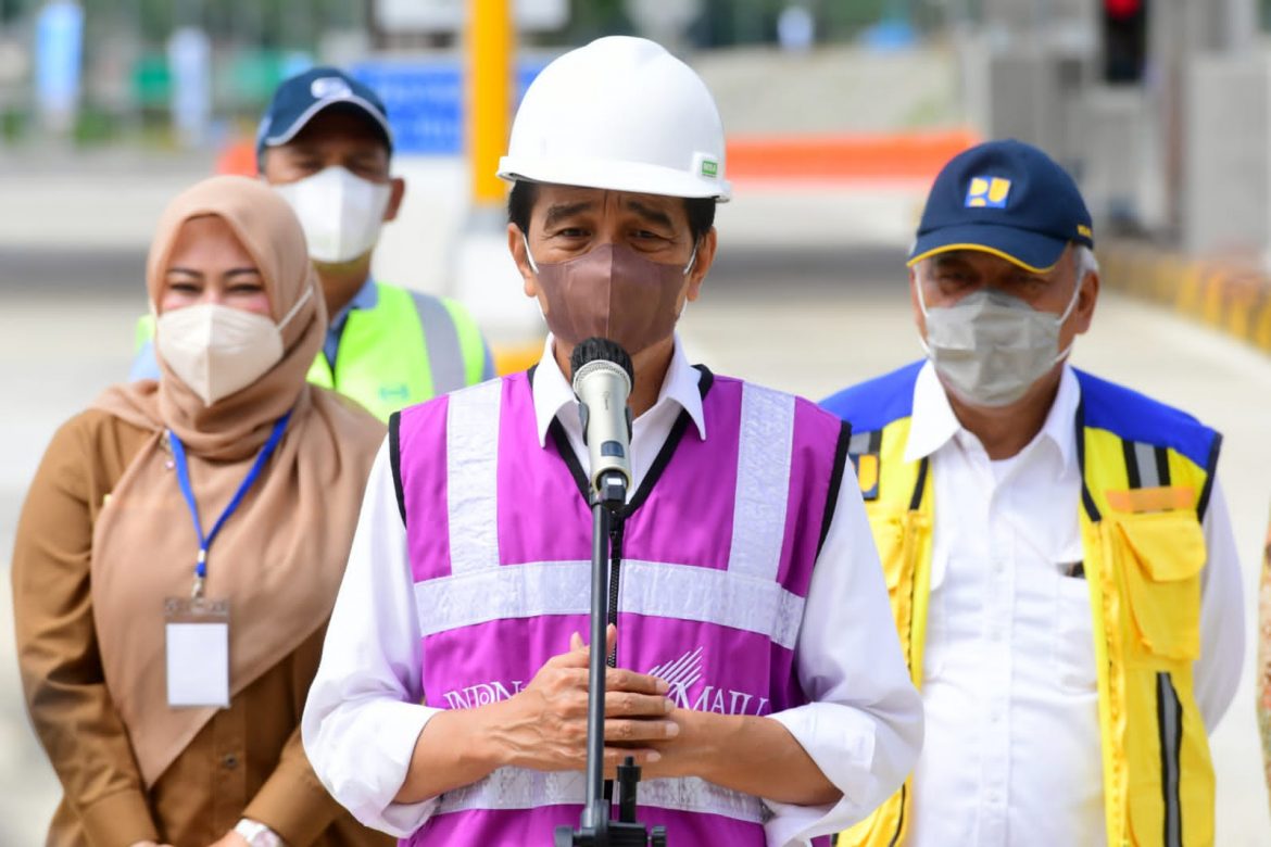 Presiden Jokowi Resmikan Tol Serang-Panimbang Seksi I Ruas Serang-Rangkasbitung