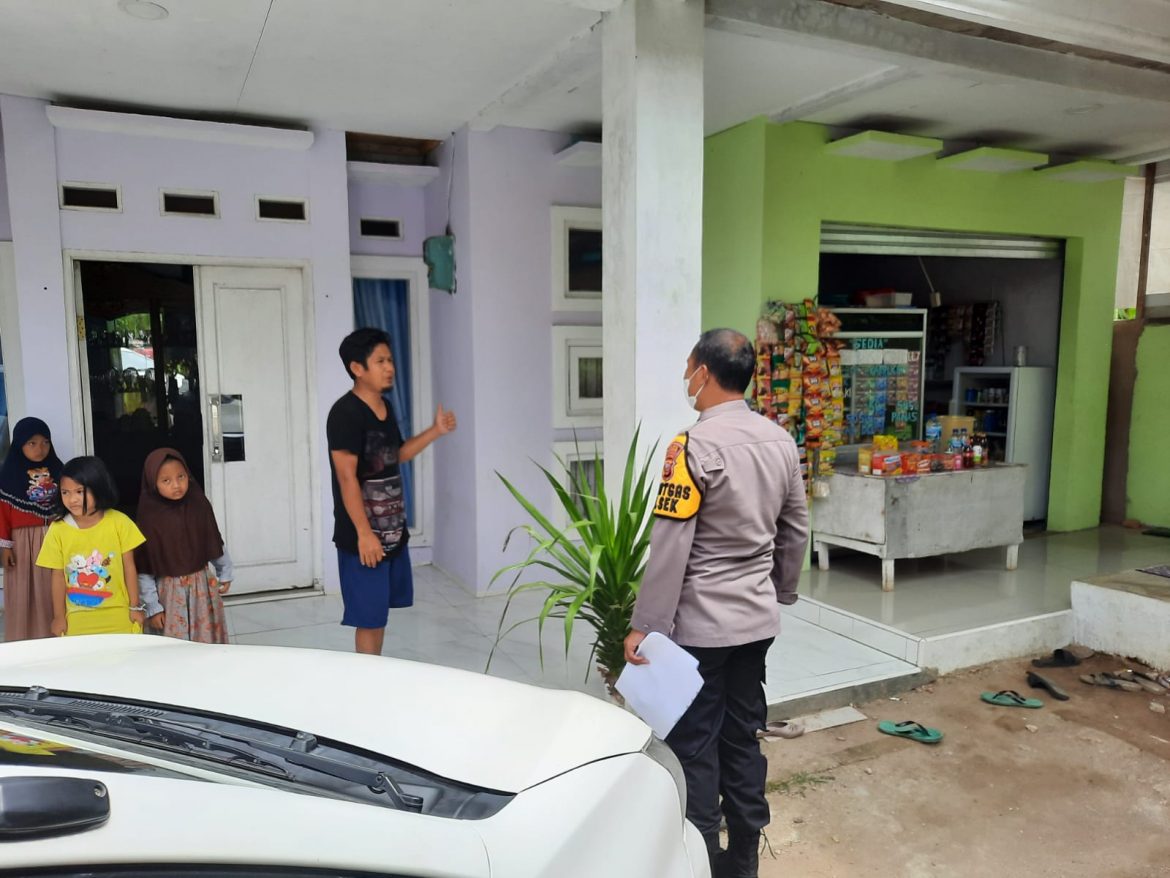 Polsek Tenjo Lakukan Penyelidikan Kasus Pencurian Tabung Gas Yang Aksinya Terekam CCTV