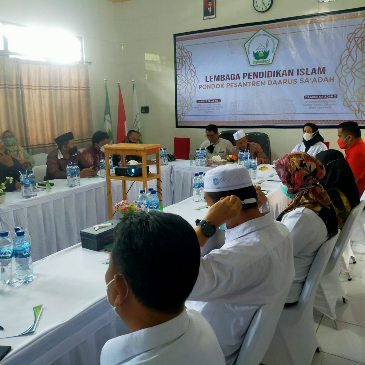 Polsek Parung Gelar Rakor Pelaksanaan Vaksinasi Covid 19