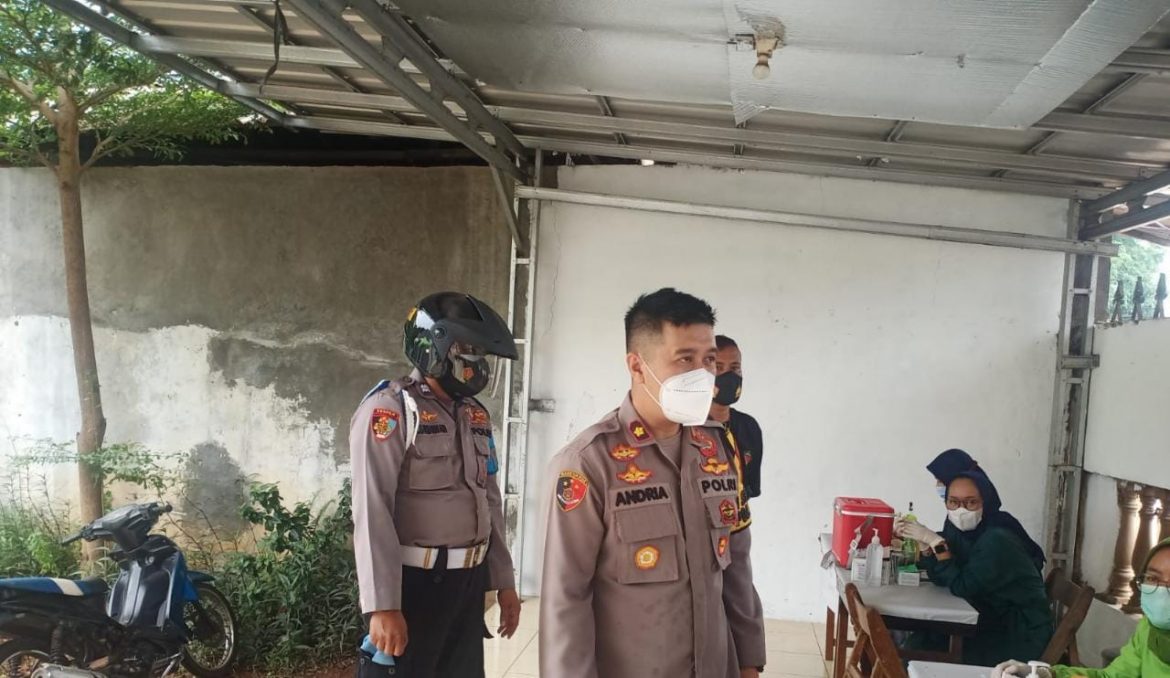 Gerai Vaksinasi Polsek Cileungsi berhasil lakukan vaksinasi kepada 604 orang