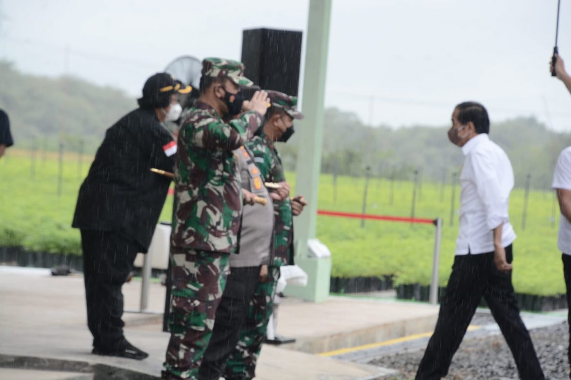 1.548 Personil TNI POLRI Dikerahkan Danrem 061/Sk Pengamanan RI-1 Dan Duta Besar Di Kec. Rumpin