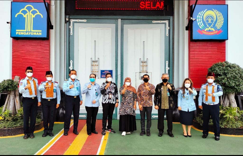 Laksanakan Verifikasi Lapangan, TPN Apresiasi Layanan Dua Arah dan Kampus Kehidupan Lapas Pemuda Kelas IIA Tangerang