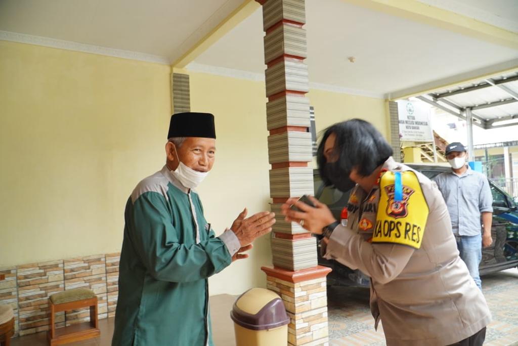 Melanjutkan Kegiatan Silaturahmi, Kapolres Banjar Kunjungi Ketua DMI Kota Banjar