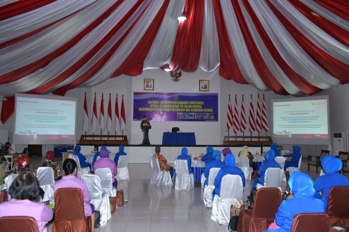Dukung Kepentingan Pertahanan dan Keamanan Negara, Lantamal XIV Selenggarakan Komsosmar Kepada KBT