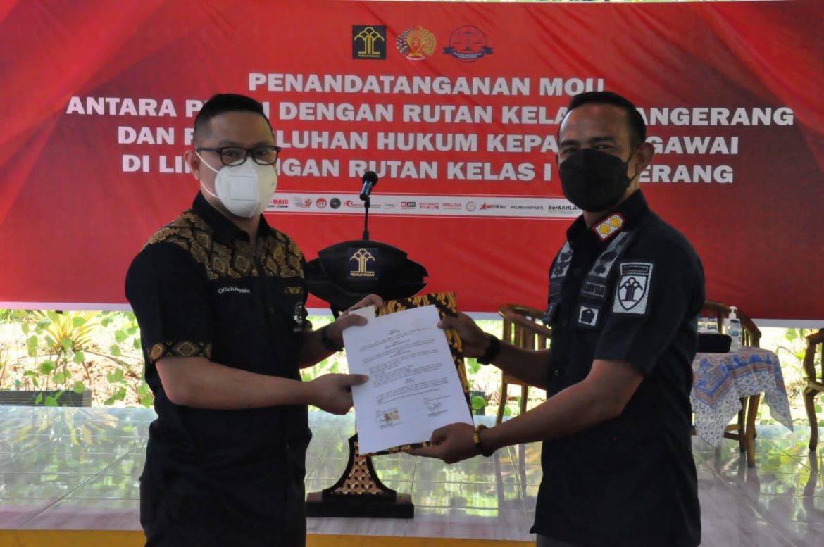 Jalin Sinergi, Rutan Kelas I Tangerang Teken MoU dengan PPKHI