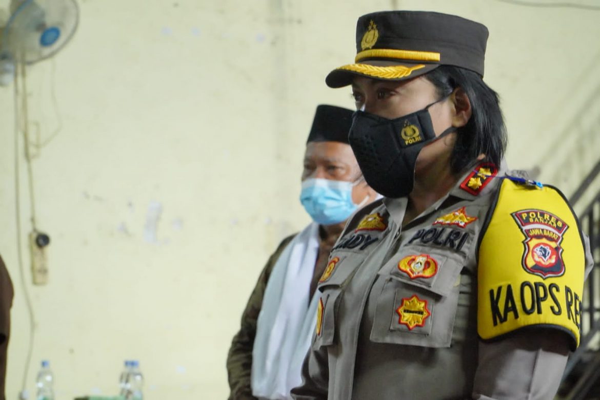 Kapolres Bersama Forkopimda Kota Banjar Mengikuti Zoom Meeting Pimpinan Kapolri Terkait Pelaksanaan Vaksin Serentak