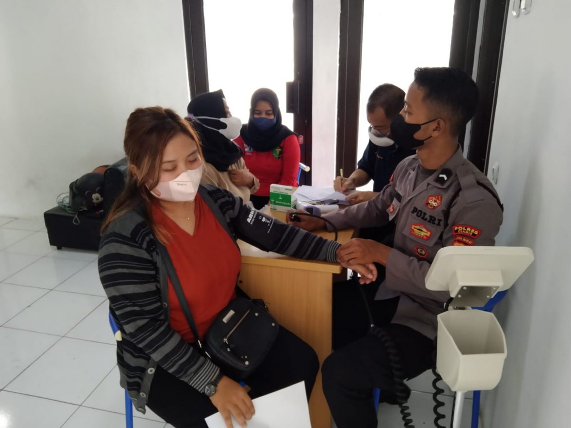 Polres Ciamis Gelar Vaksinasi Presisi yang Dilakukan Setiap Hari di Klinik Pratama