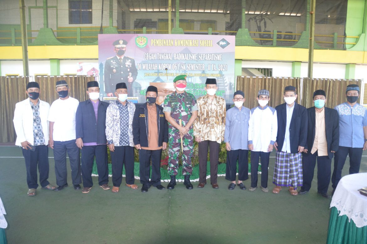 Danrem 061/Sk Jaga Keutuhan NKRI Undang Para Ulama Se – Wilayah Korem 061/Sk