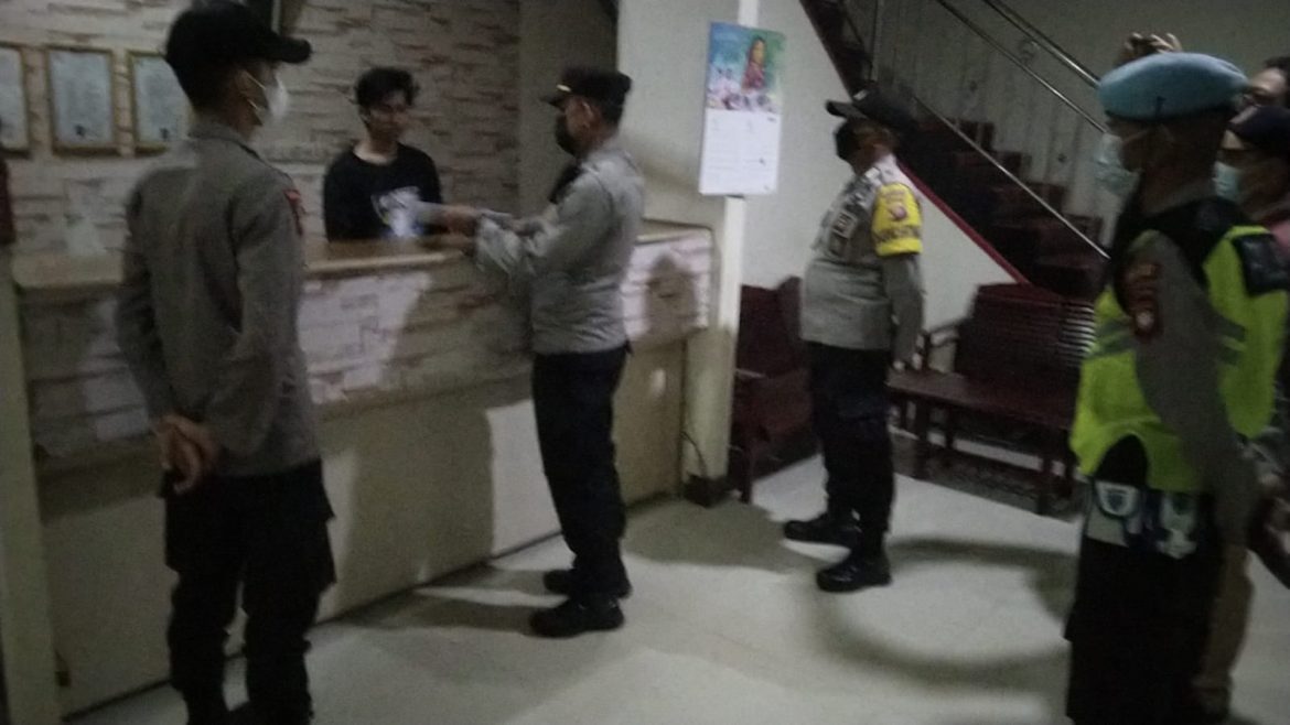 Operasi Pekat ll Kapuas -2021, Polres Melawi Polsek Nanga Pinoh Gelar Operasi Penyakit Masyarakat