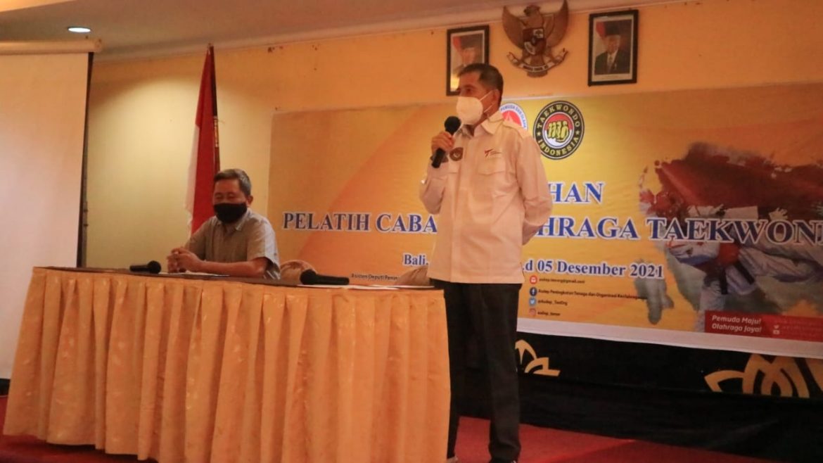 Diklat Kepelatihan Taekwondo Tingkat Nasional 2021 Sukses Digelar di Bali.
