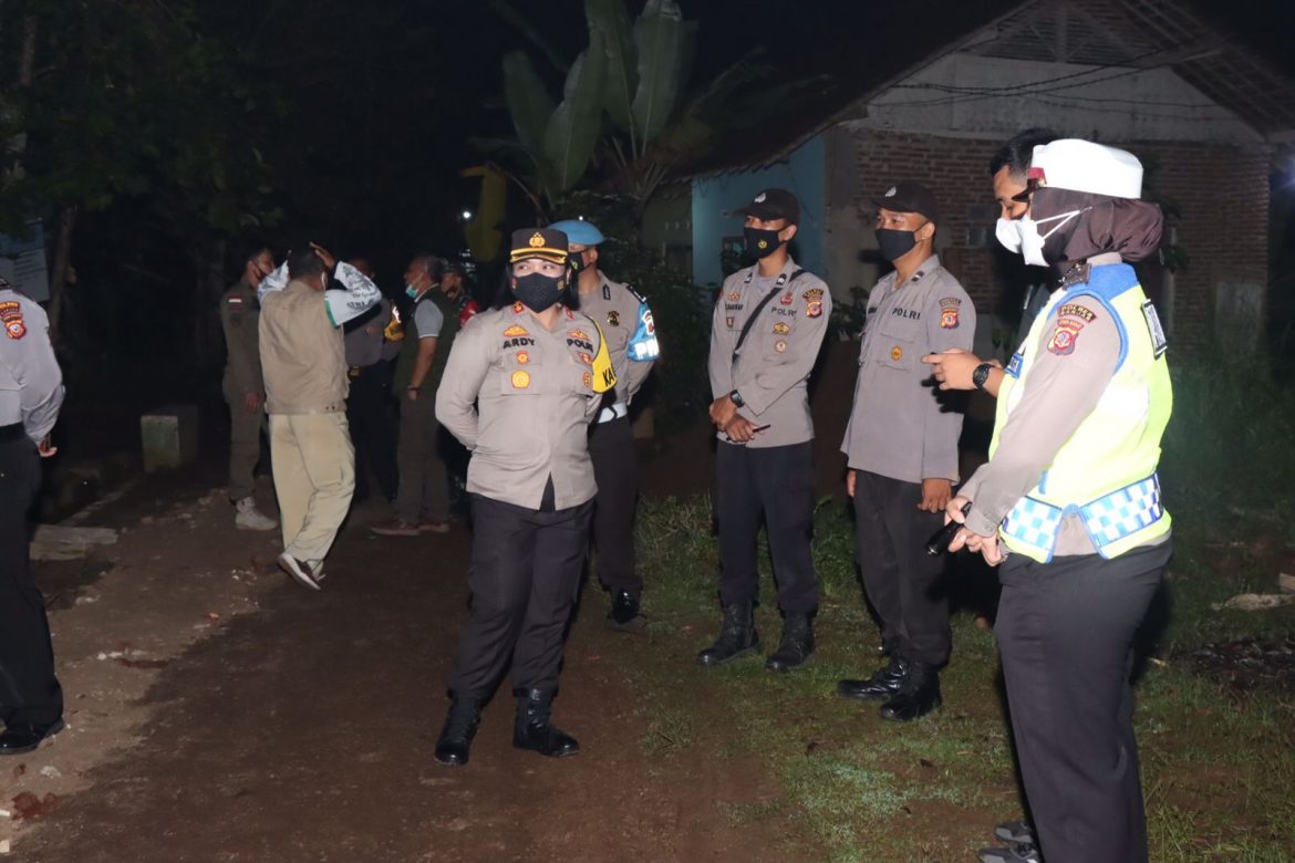 Setelah Acara Syukuran Kemenangan Sat Kamling, Kapolres Banjar Melaksanakan Jebol Vaksin