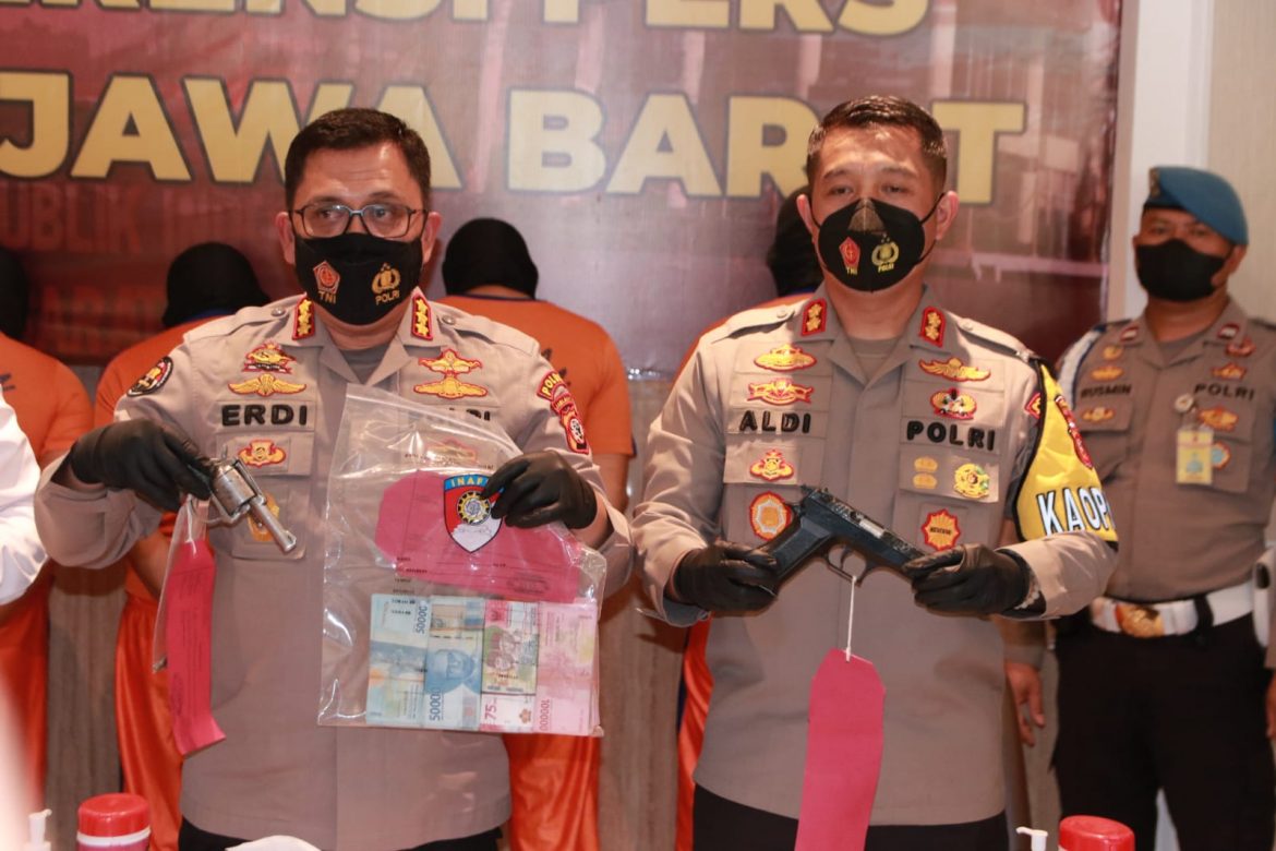 Kelompok Bandit Perampok Mybank Karawang, Dibekuk Polisi