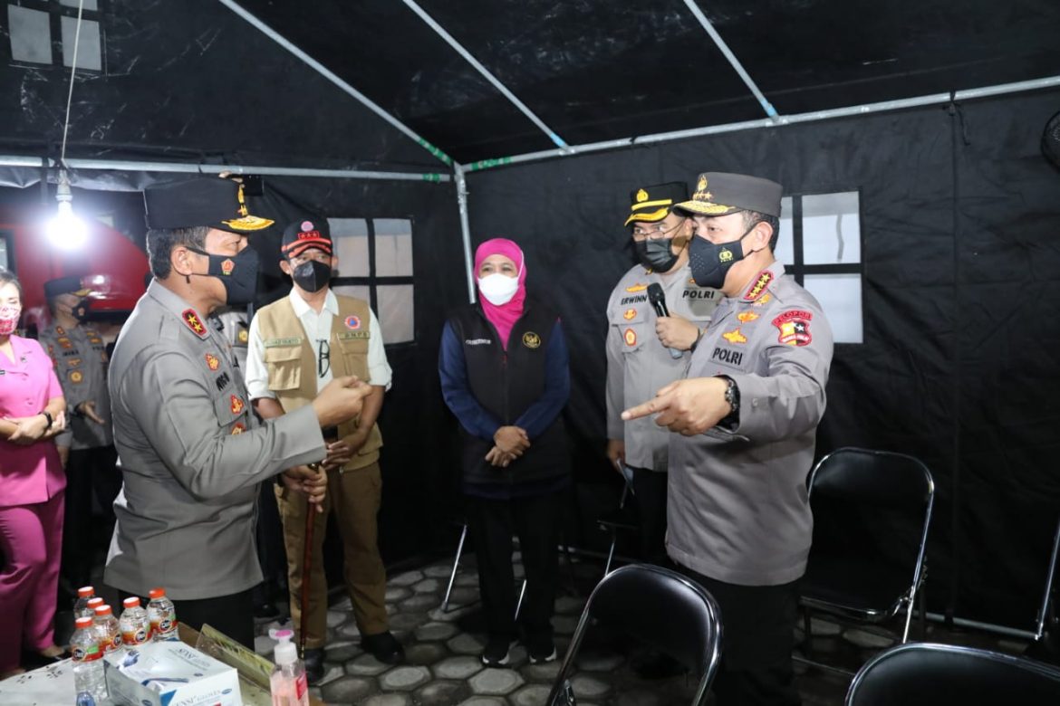 Kapolri Paparkan Langkah Jangka Pendek dan Menengah Tangani Erupsi Gunung Semeru