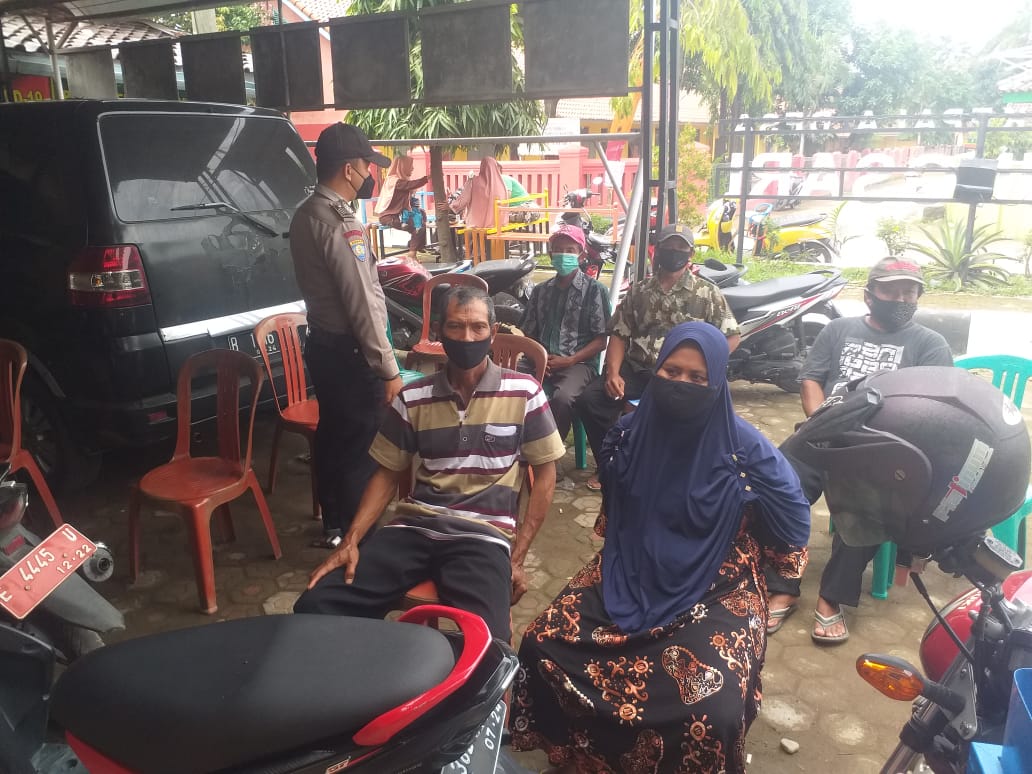 Sambang Dan Patroli Dialogis, Polisi Himbau Warga Untuk Selalu Gunakan Masker