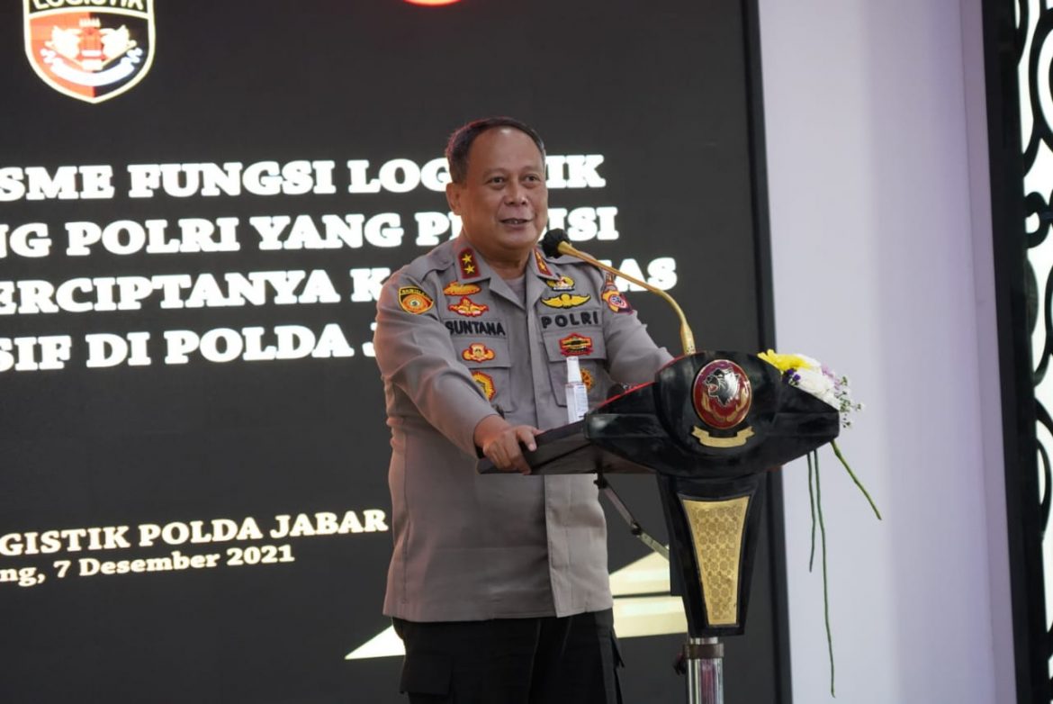 Kapolda Jabar Pimpin Pembukaan Rakernis Fungsi Logistik Tahun 2021