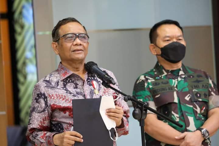 KSAD Temui Menko Polhukam Bahas Pengamanan Papua