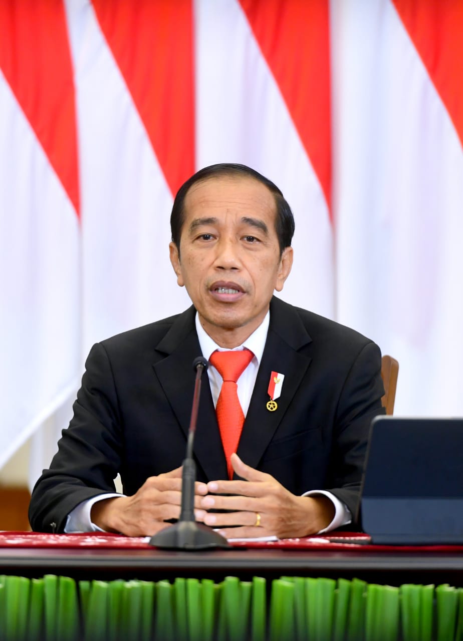 Presiden Jokowi Tegaskan Komitmen Indonesia Majukan Demokrasi pada Summit For Democracy 2021