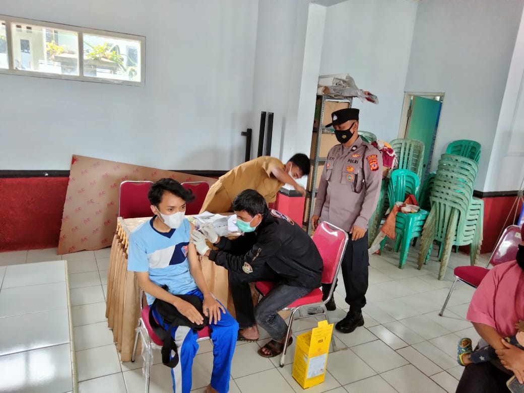 Polisi Dukung Percepatan Vaksinasi Dimasa PPKM