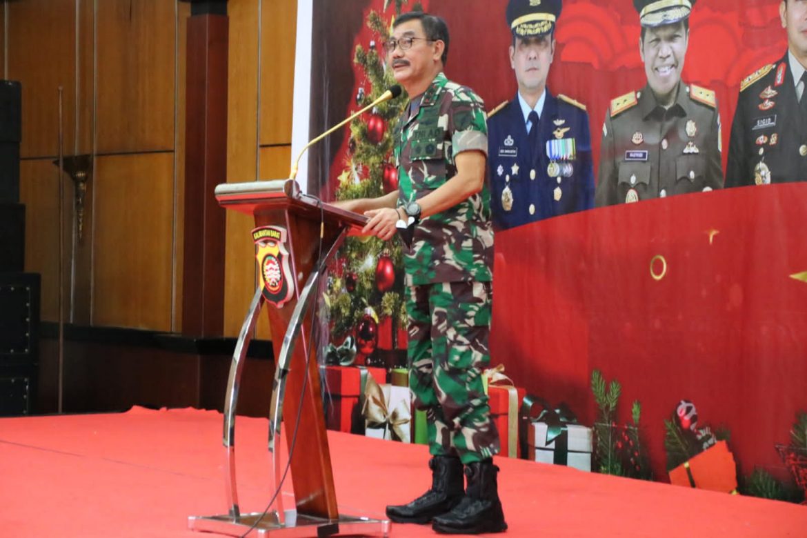 Sinergitas Lintas Sektoral Guna Mendukung Pengamanan Hari Raya Natal 2021 dan Tahun Baru 2022 di Masa Pandemi Covid 19