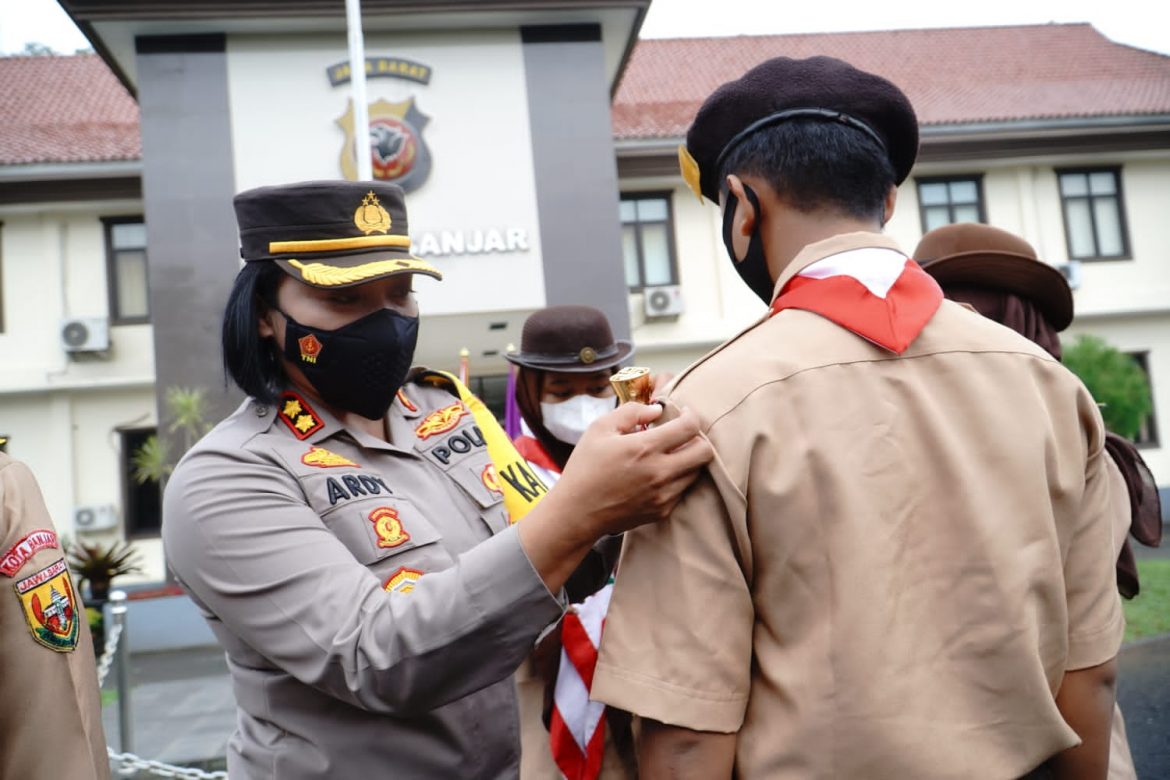 Setelah Dilakukan Rekrutmen, Anggota Saka Bhayangkara Angkatan Ke-14 Dikukuhkan