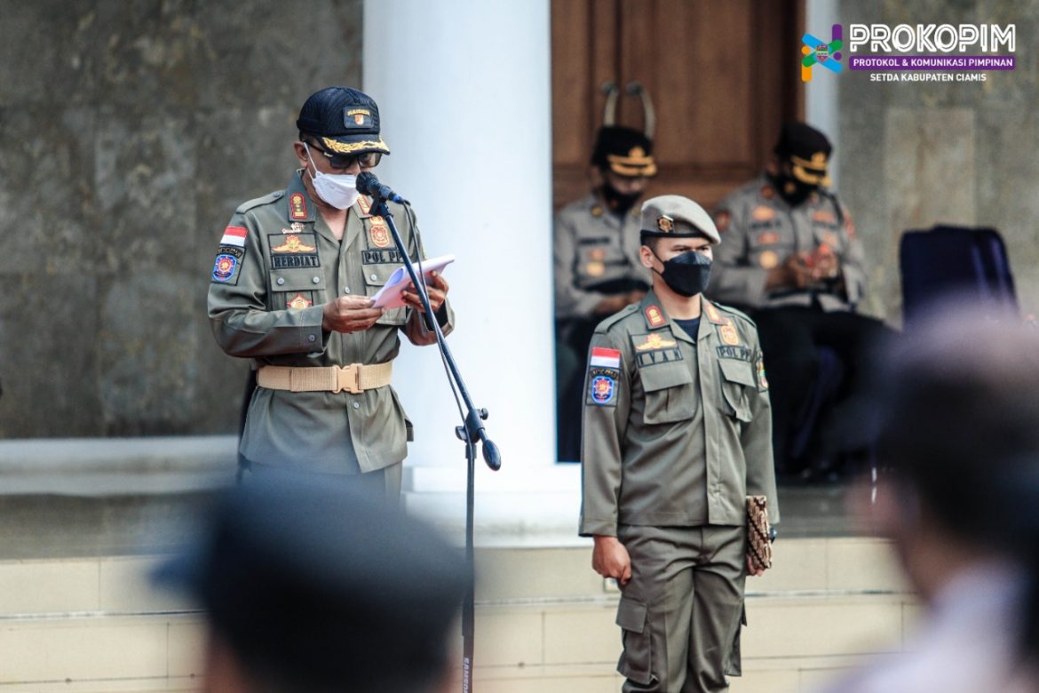 Jelang Natal dan Tahun Baru, Bupati Ciamis Pimpin Apel Gelar Pasukan Ops Lilin Lodaya 2021