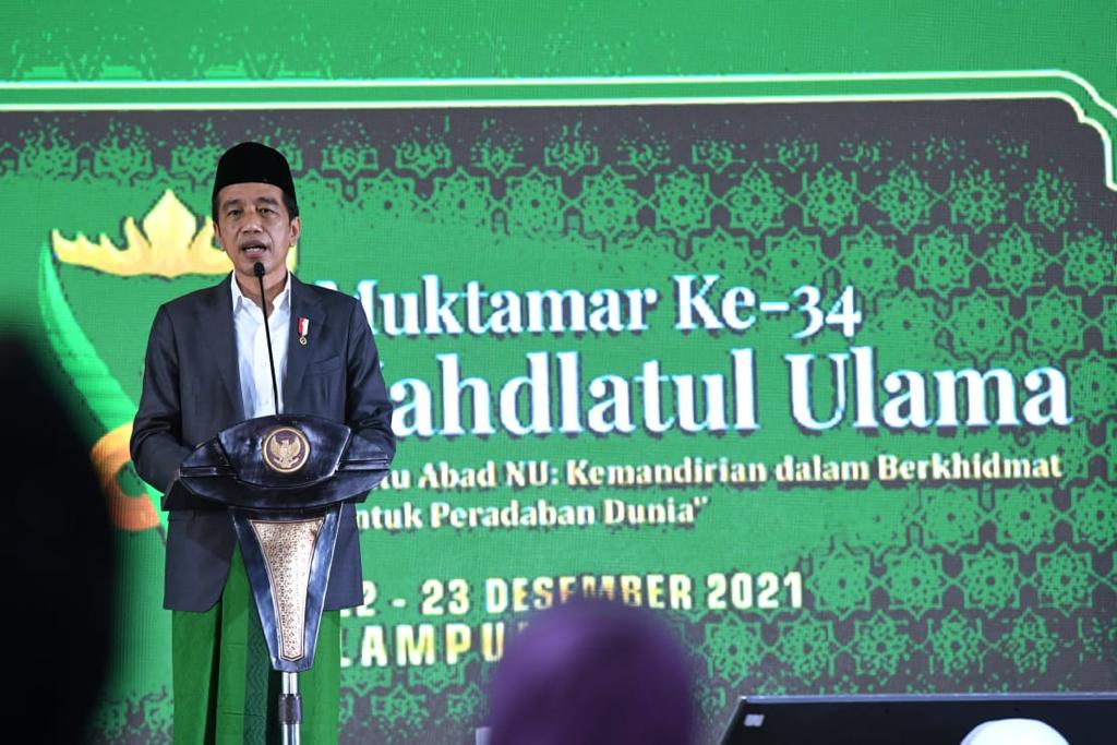 Presiden Jokowi: NU Miliki Potensi dalam Pemerataan Ekonomi Umat