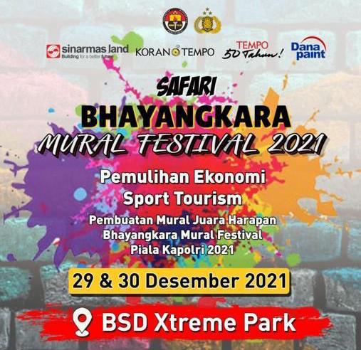 Beri Ruang Kebebasan Berekspresi, Polri Sambut Baik Acara ‘Safari Bhayangkara Mural’