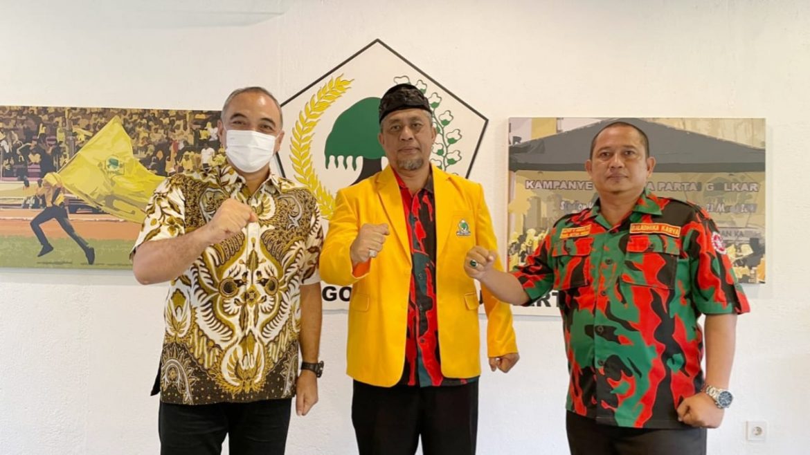 Silaturahmi dan Audiensi WAKETUM DEPIPUS dan Ketua DEPIDAR BKS DKI dengan Ketua DPD PARTAI GOLKAR DKI JAKARTA