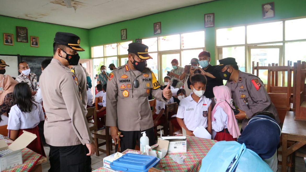 Gebyar Vaksinasi Presisi, Ribuan Anak Usia 6 Tahun Divaksin Di Cikancung