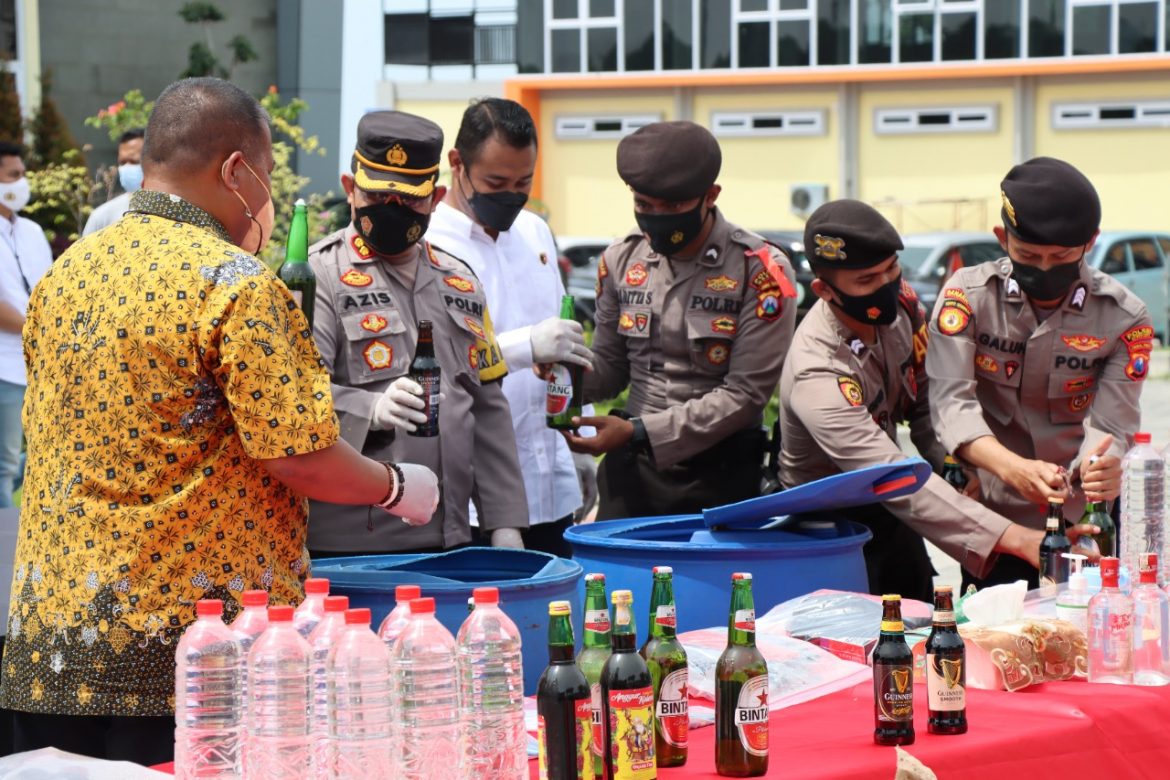Jelang Tutup Tahun 2021, Polres Gresik Berhasil Ungkap Ratusan Kasus Kejahatan