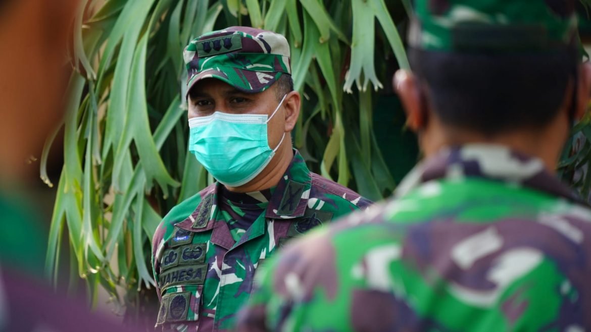 Kasrem 061/Sk Ingatkan Anggota Yang Masuk Satuan Baru Untuk Bekerja Lebih Maksimal