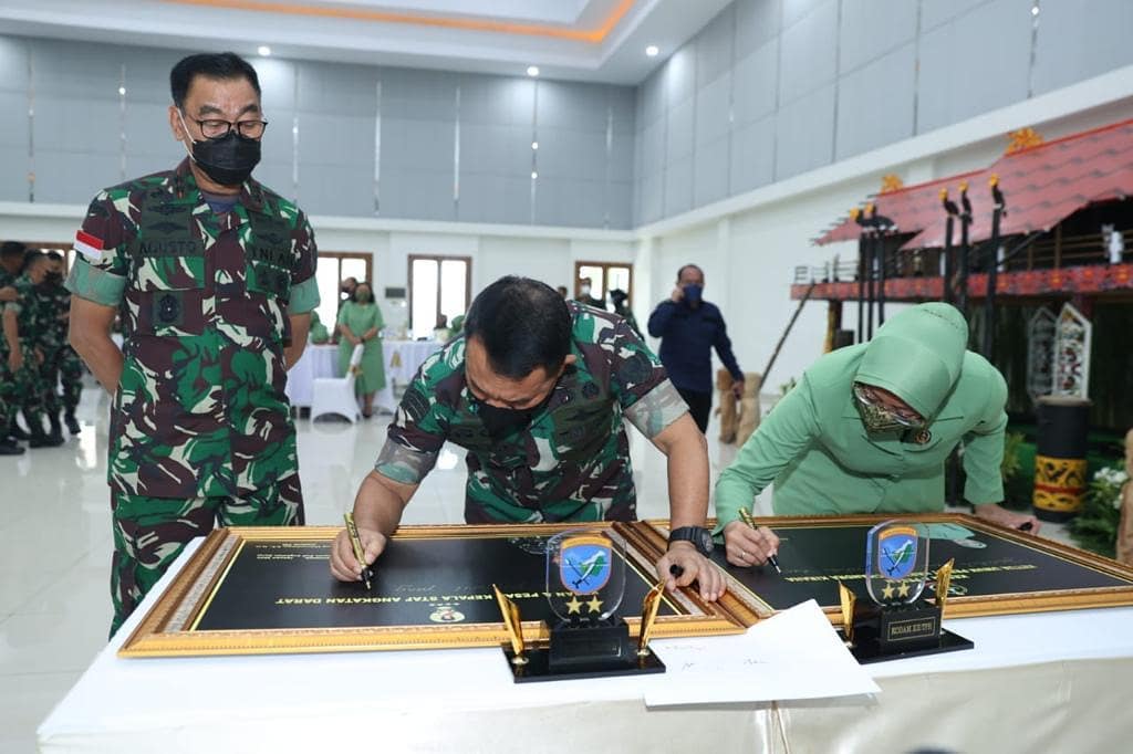 Kunjungi Kodam XII/Tpr, Ini Pesan Kasad