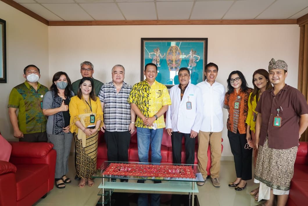 Kunjungi Rumah Sakit Universitas Udayana, Bamsoet Dukung Pembangunan Bali Udayana International Hospital Wujudkan Medical Tourism Indonesia