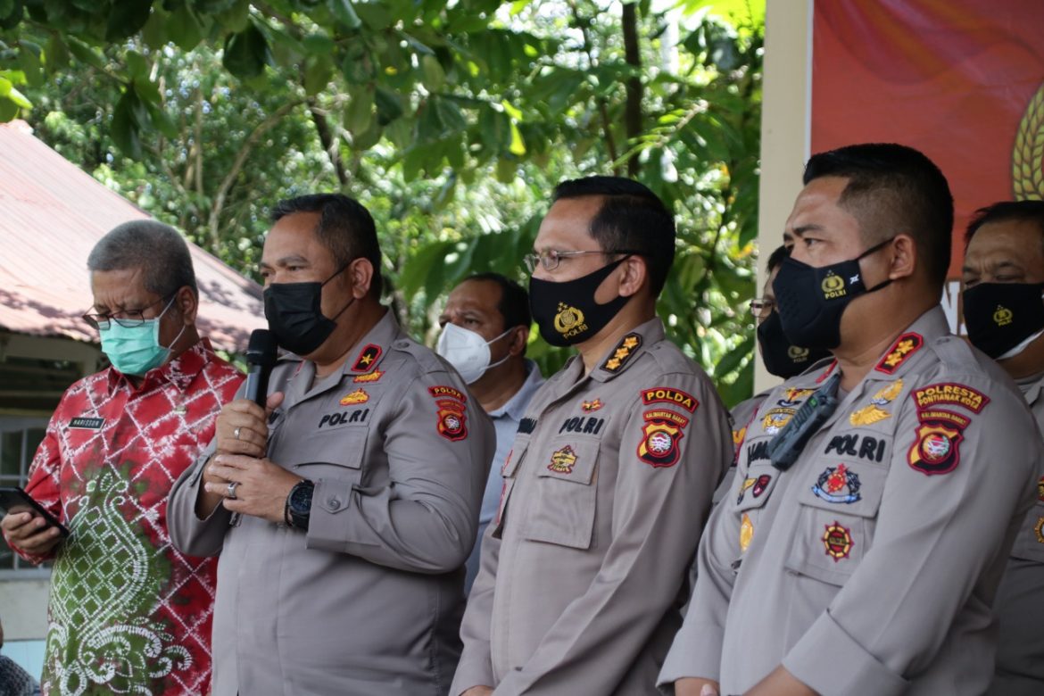 Dipimpin Kapolri, Wakapolda Kalbar Hadiri Vicon Vaksinasi Serentak Seluruh Indonesia