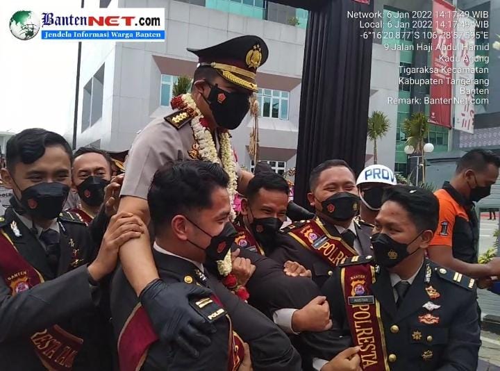 Kombes Pol Wahyu Sri Bintor Pamit, Kasat Intel Polresta Tangerang Ucapkan Selamat dan sukses, Doa Semoga Kembali Menjadi Polda Banten