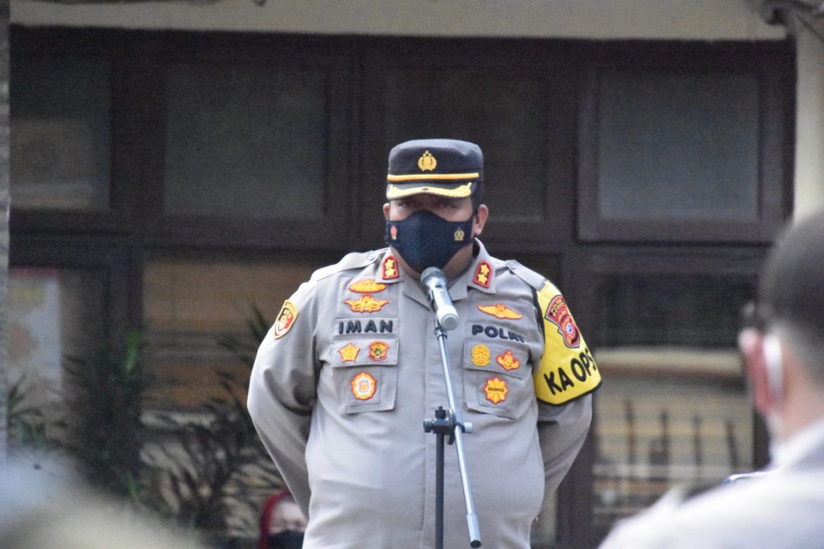 Polres Bogor Gelar Apel Pergeseran Tim Vaksinator Ke Jajaran Polres Bogor